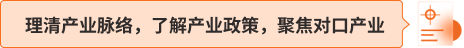 理清产业脉络